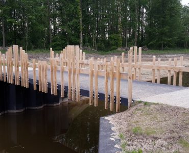 Kraggenburg, fiets- en voetgangersbrug